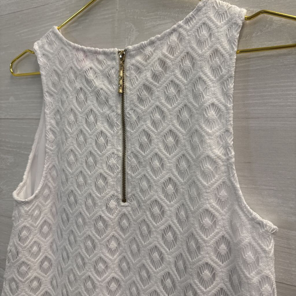 Lilly Pulitzer Textured Lace Fringe Him Small