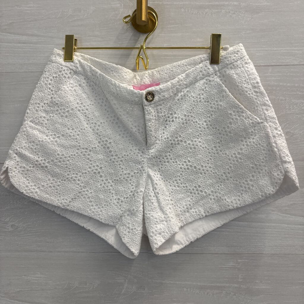 Lilly Pulitzer White Eyelet Shorts 2