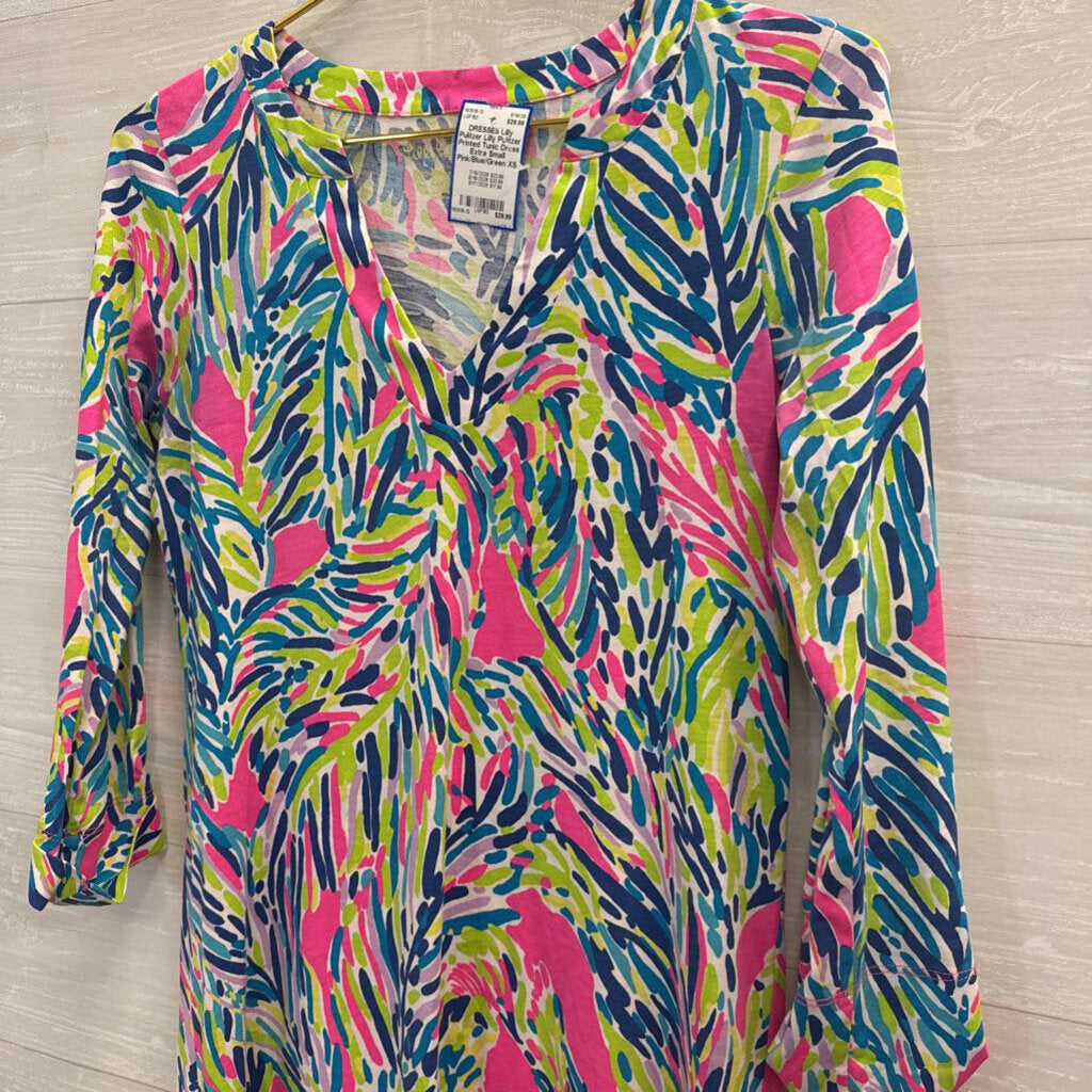 Lilly Pulitzer Printed Tunic Dress Extra Small