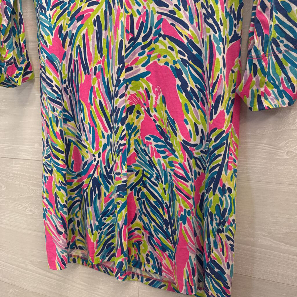 Lilly Pulitzer Printed Tunic Dress Extra Small