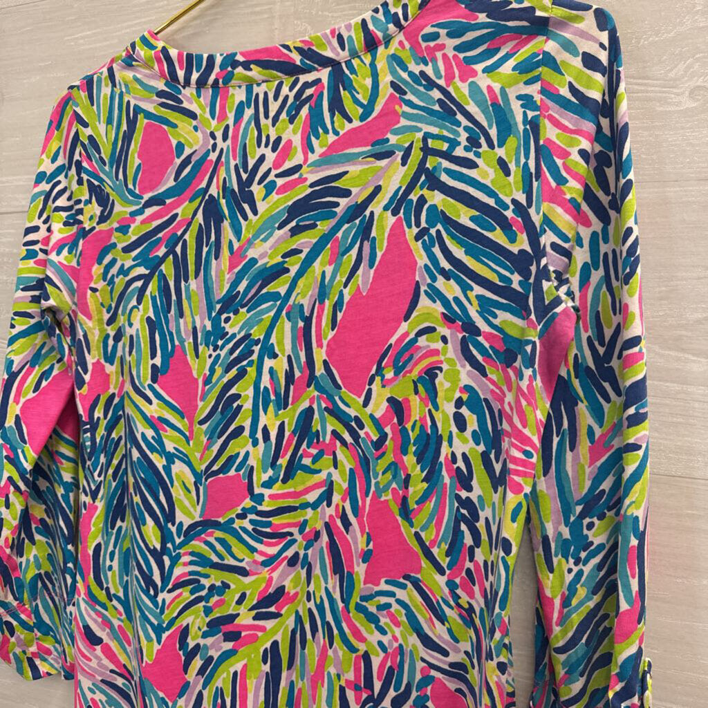 Lilly Pulitzer Printed Tunic Dress Extra Small