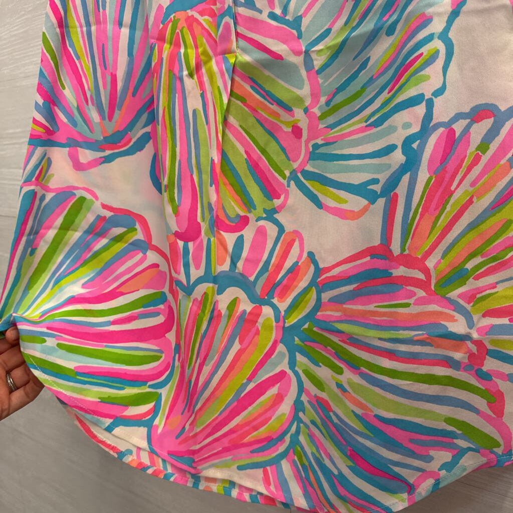Lilly Pultizer Sleeveless Silky Blouse Extra Small