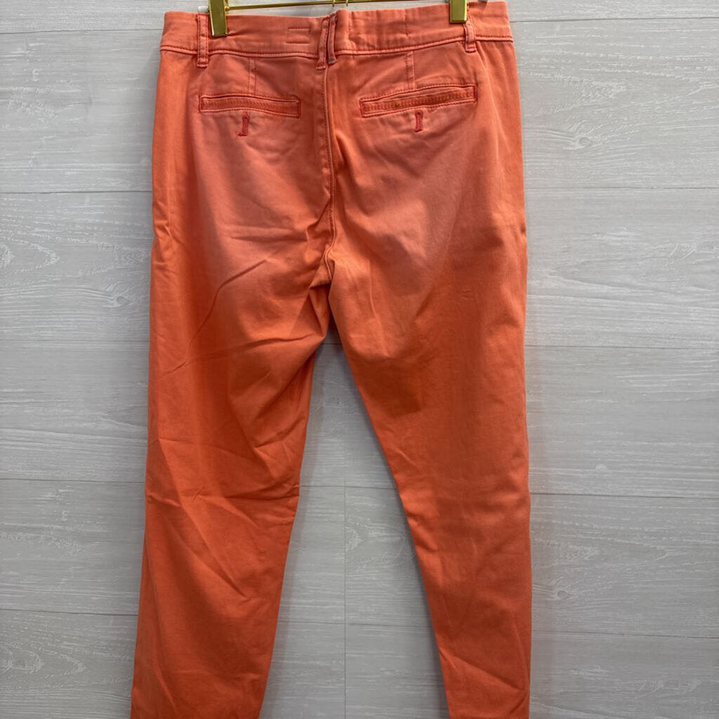 Pilcro by Anthropologie Coral Slim Chino Pants 26