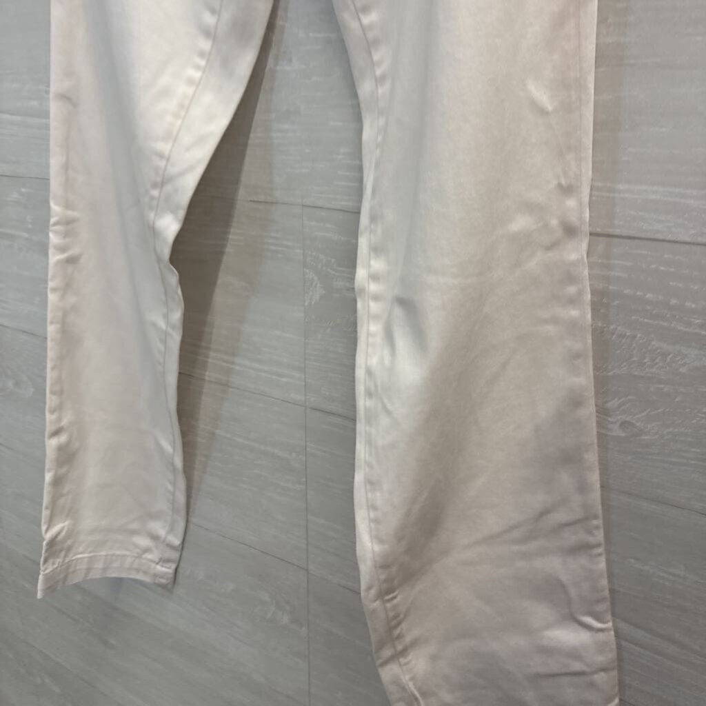 Pilcro by Anthropologie White Slim Chino Pants 26