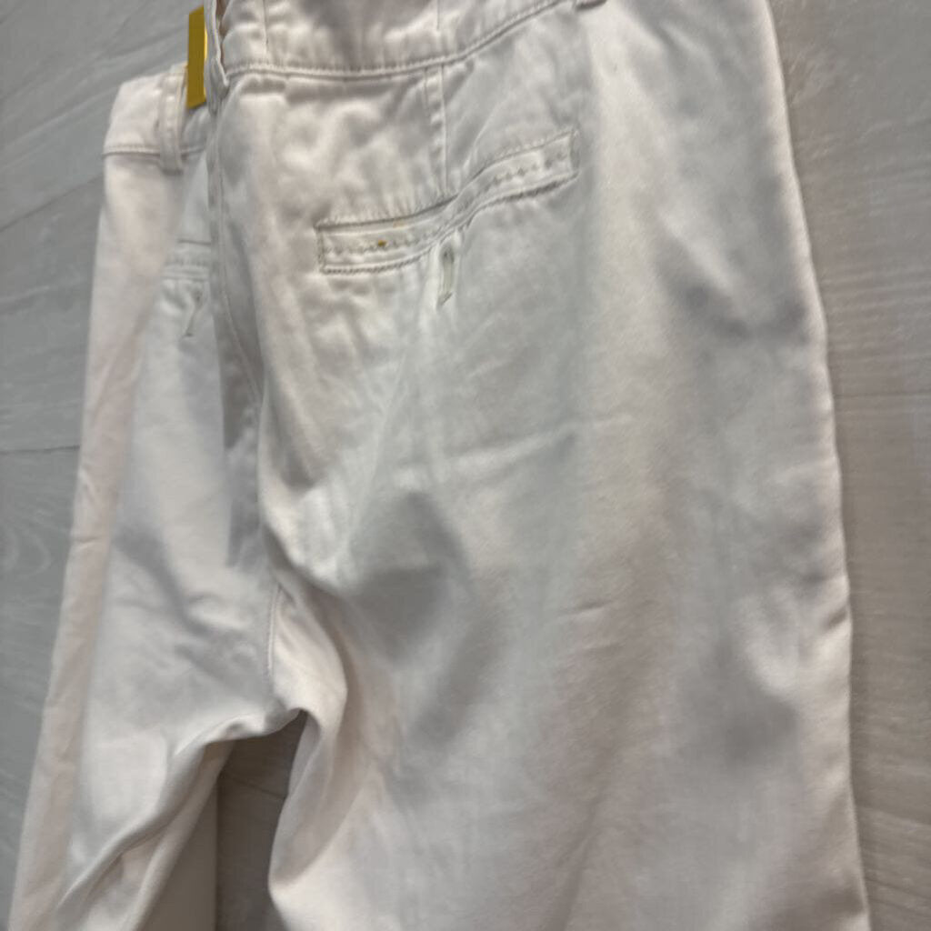 Pilcro by Anthropologie White Slim Chino Pants 26