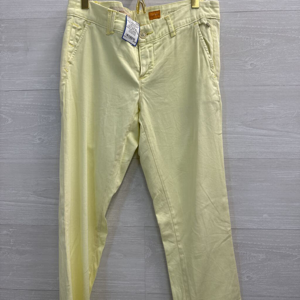 Pilcro by Anthropologie Yellow Slim Chino Pants 26