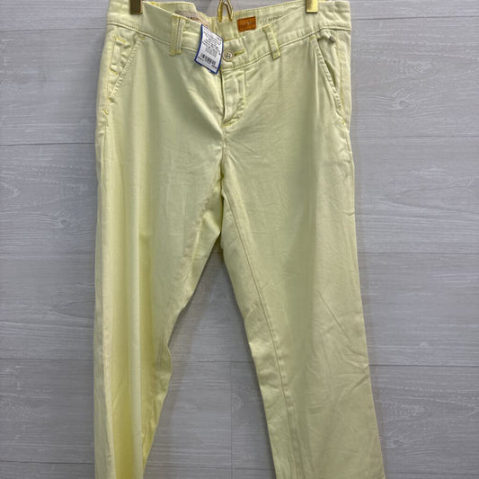 Pilcro by Anthropologie Yellow Slim Chino Pants 26