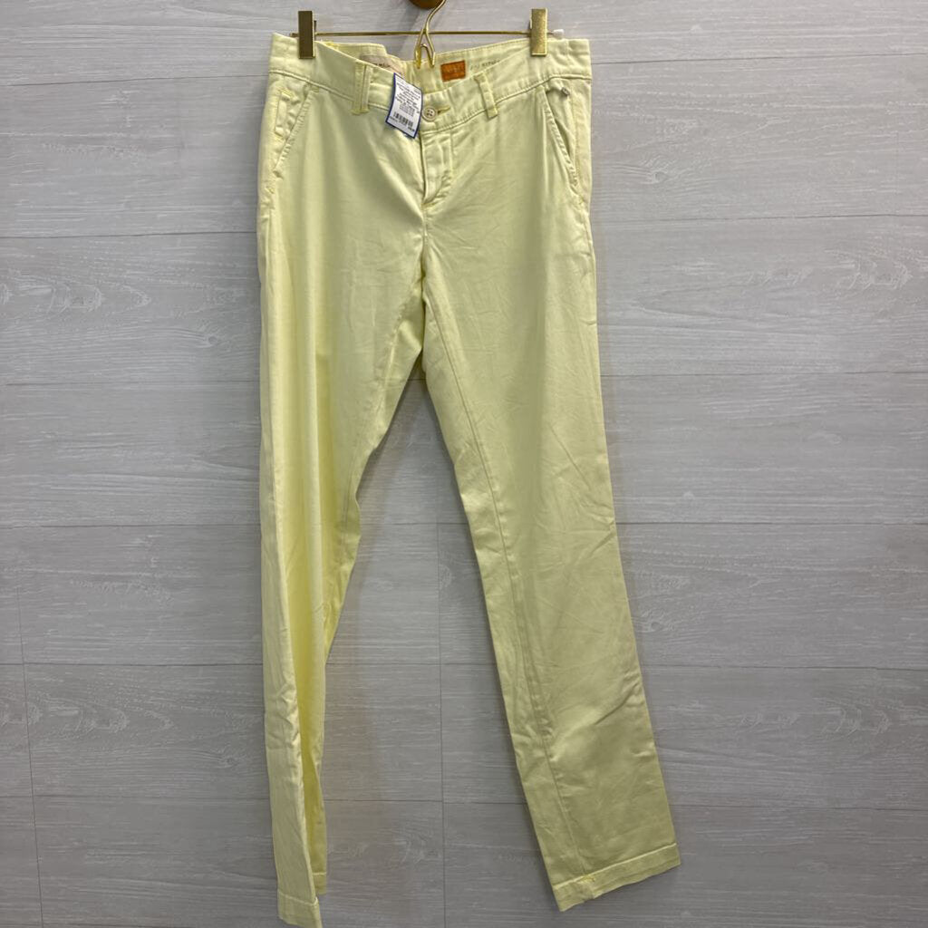 Pilcro by Anthropologie Yellow Slim Chino Pants 26