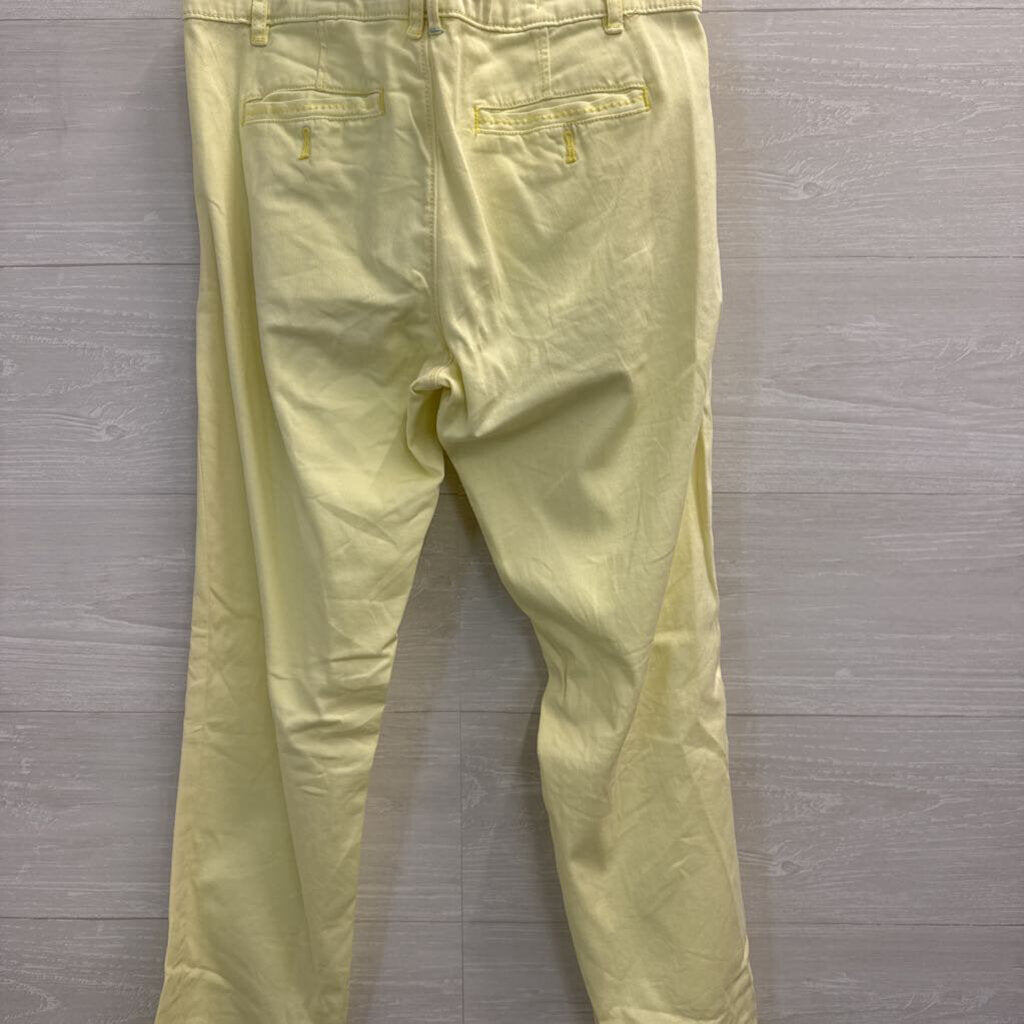 Pilcro by Anthropologie Yellow Slim Chino Pants 26