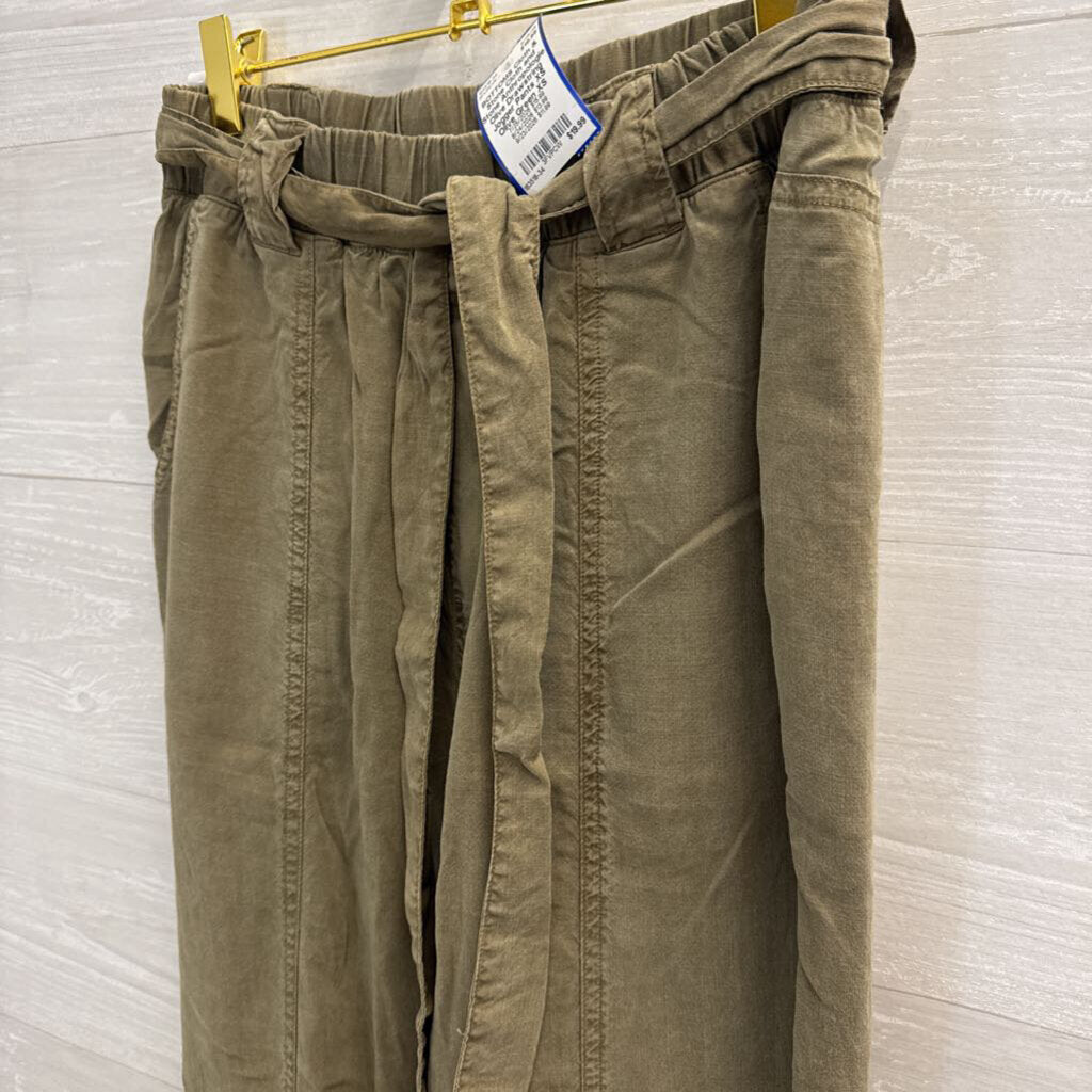 Cloth and Stone Anthropologie Olive Drawstring Jogger Pants XS