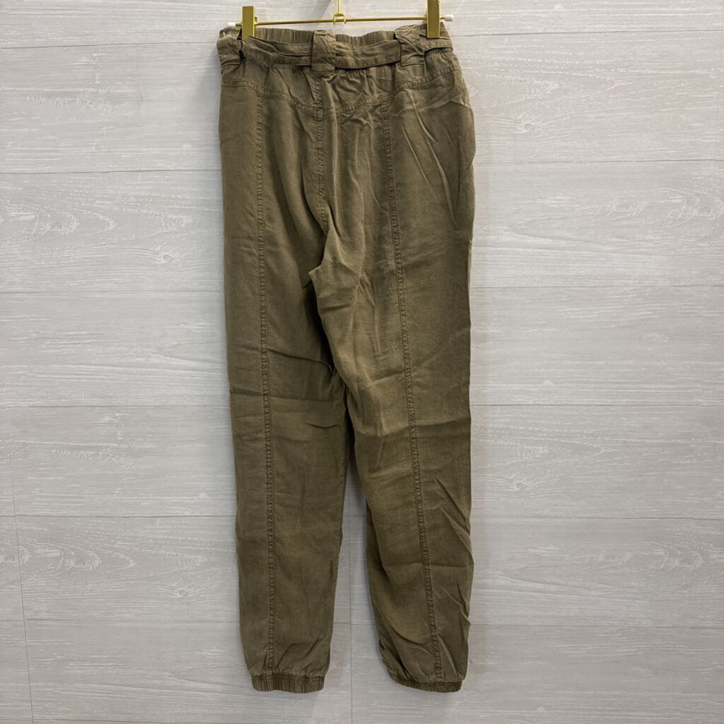 Cloth and Stone Anthropologie Olive Drawstring Jogger Pants XS
