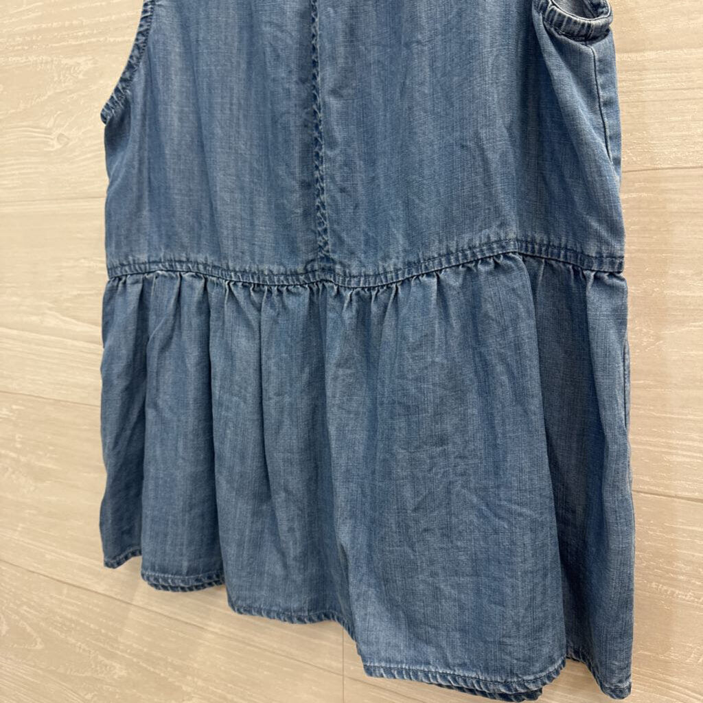 Cloth and Stone Chambray Peplum Tank Small