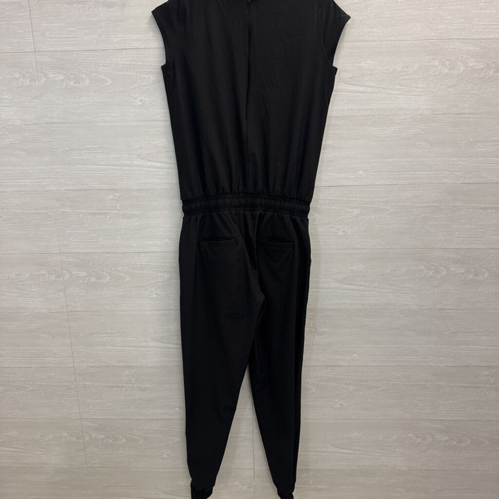 Albion Black Utility Jumpsuit Extra Small