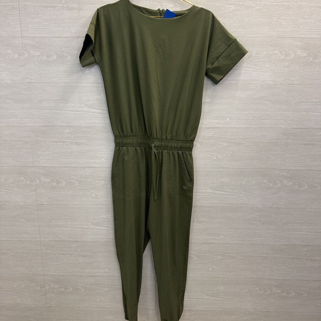 Albion Olive Active Jumpsuit Extra Small