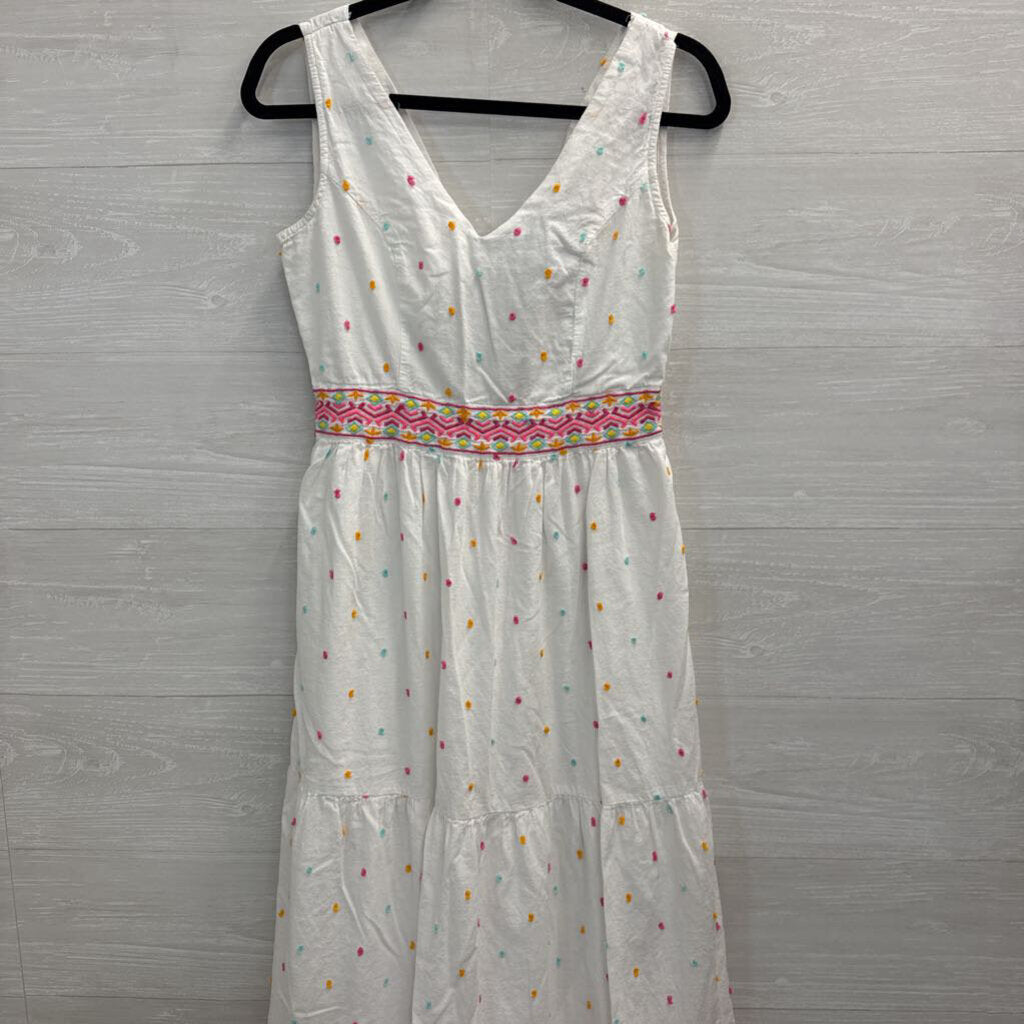 Crown & Ivy Embroidered Dot Dress 4