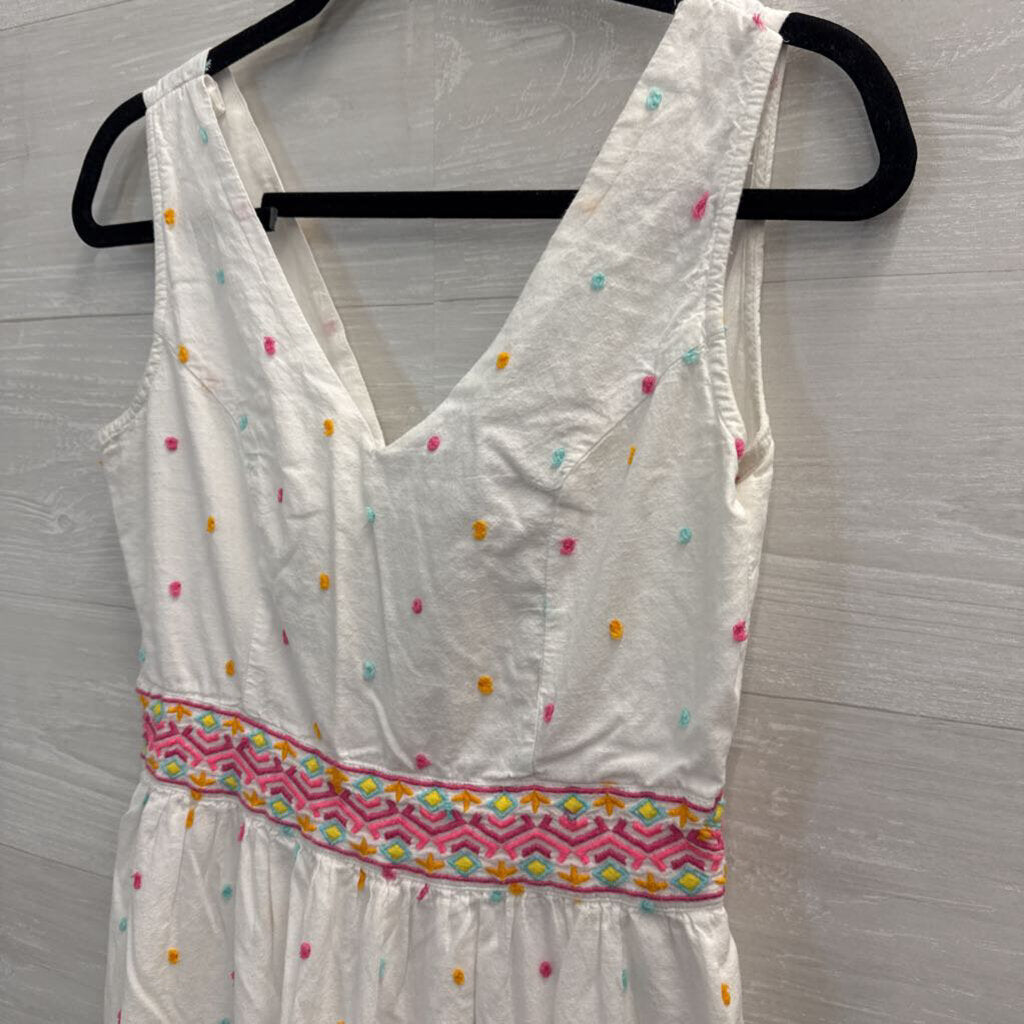 Crown & Ivy Embroidered Dot Dress 4