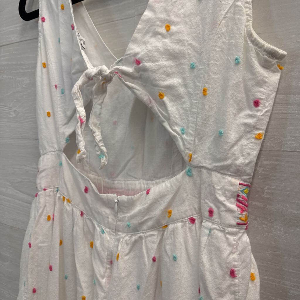 Crown & Ivy Embroidered Dot Dress 4