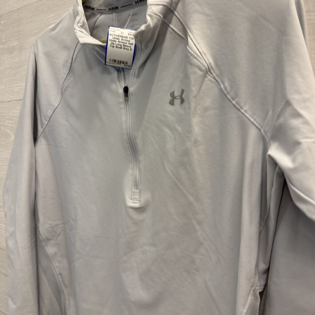 Under Armour Half Zip Long Sleeve Top Small