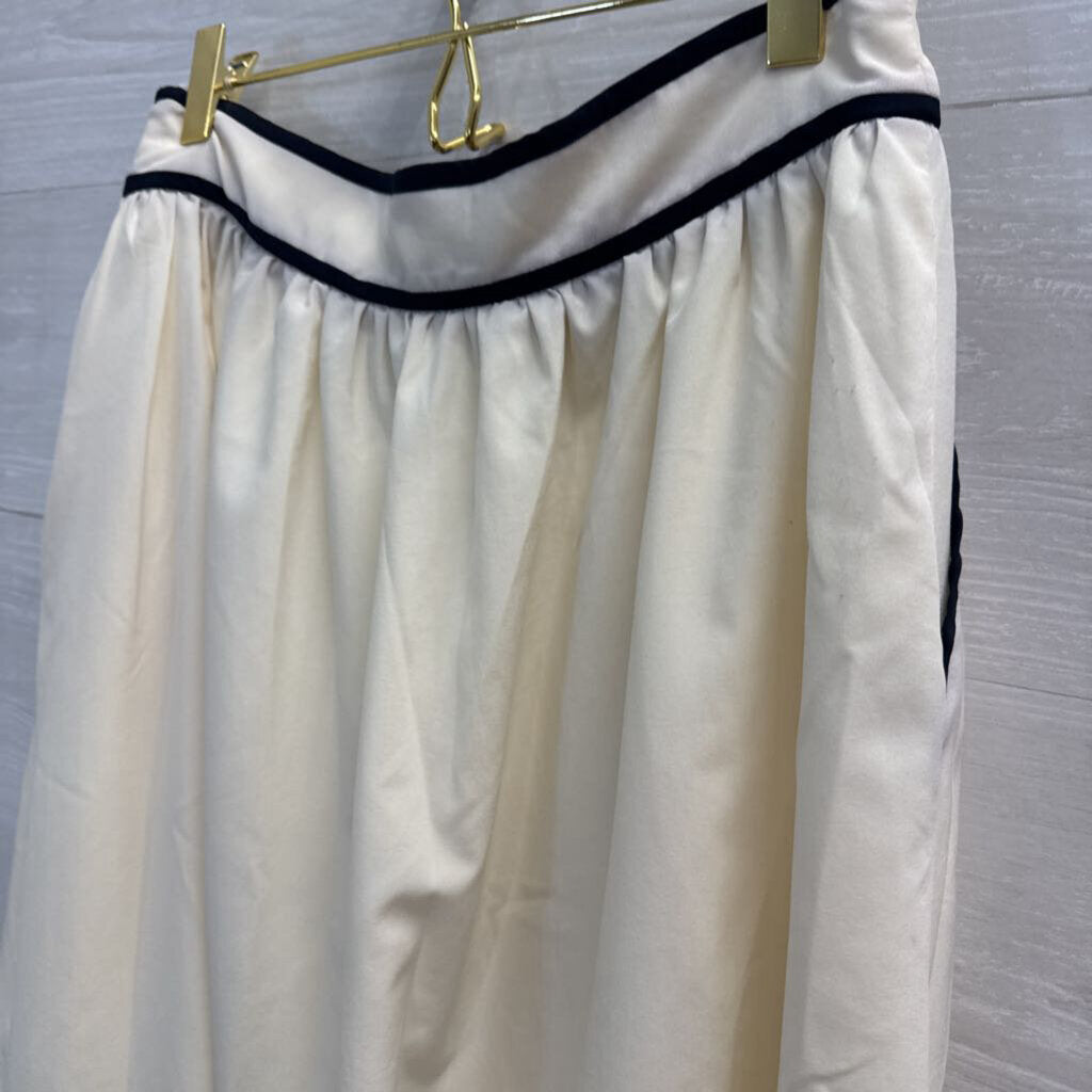 Comme Toi Cream Bicycle Skirt Medium
