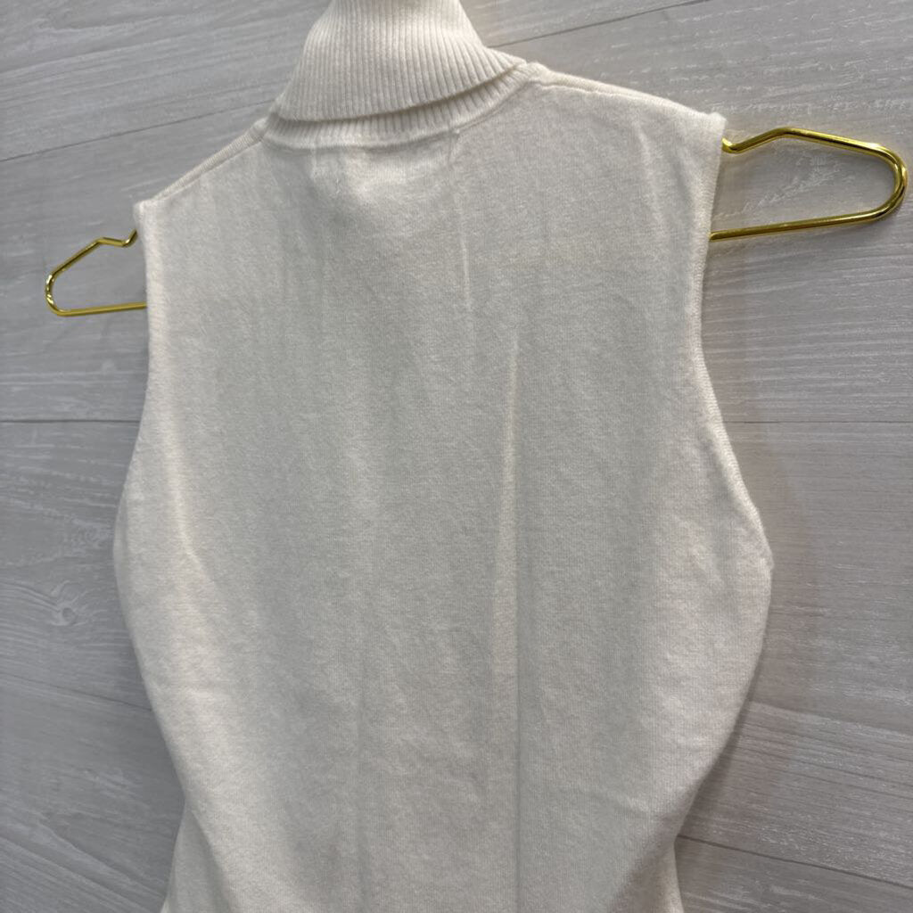 Her Entire Name Says Grace Turtleneck Tank Bodysuit Medium