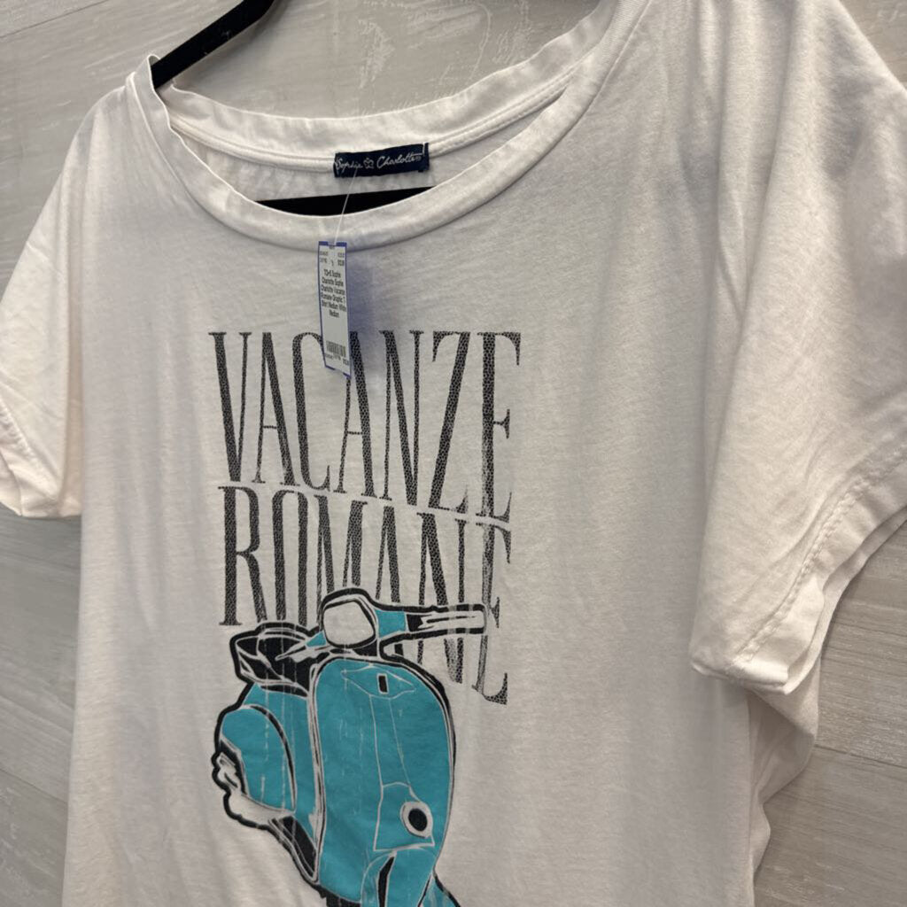 Sophie Charlotte Vacanze Romane Graphic T-Shirt Medium
