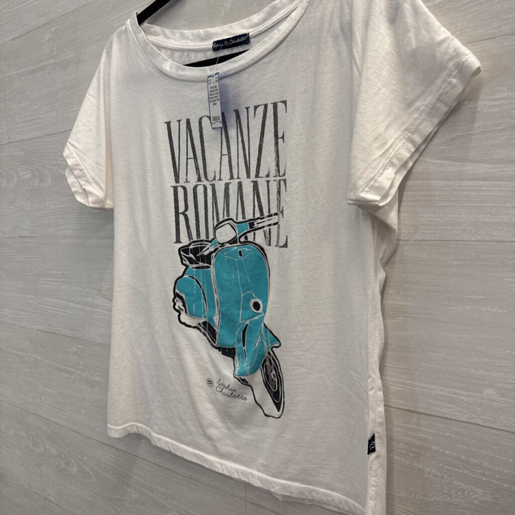 Sophie Charlotte Vacanze Romane Graphic T-Shirt Medium