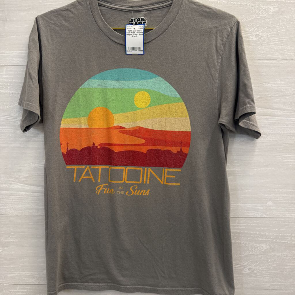 Star Wars Tatooine Graphic T-Shirt Small