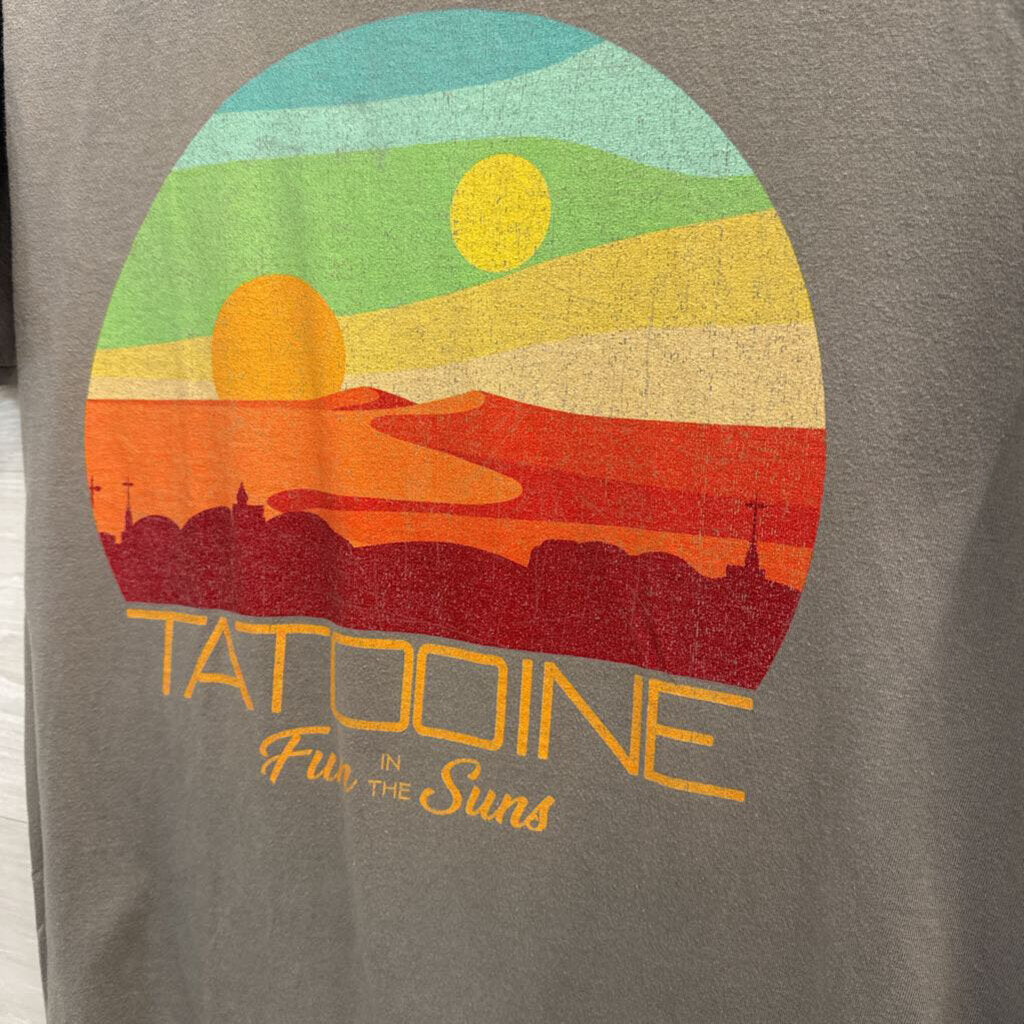 Star Wars Tatooine Graphic T-Shirt Small