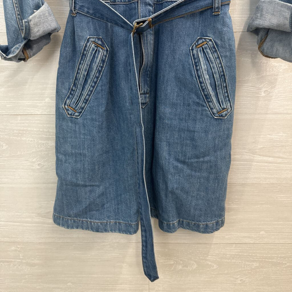 Madewell x Daryl K Long Sleeve Denim Dress 10