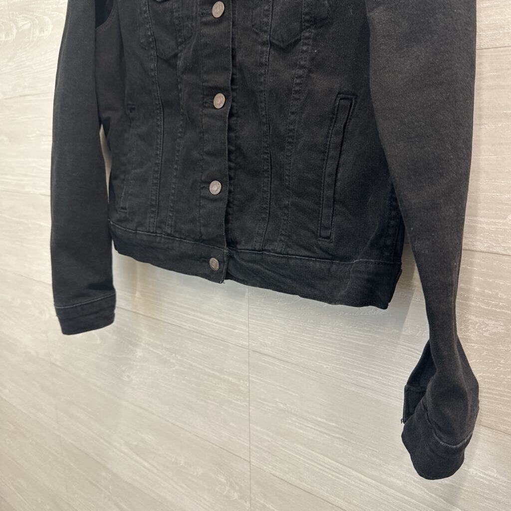 Levi Black Denim Jacket Large