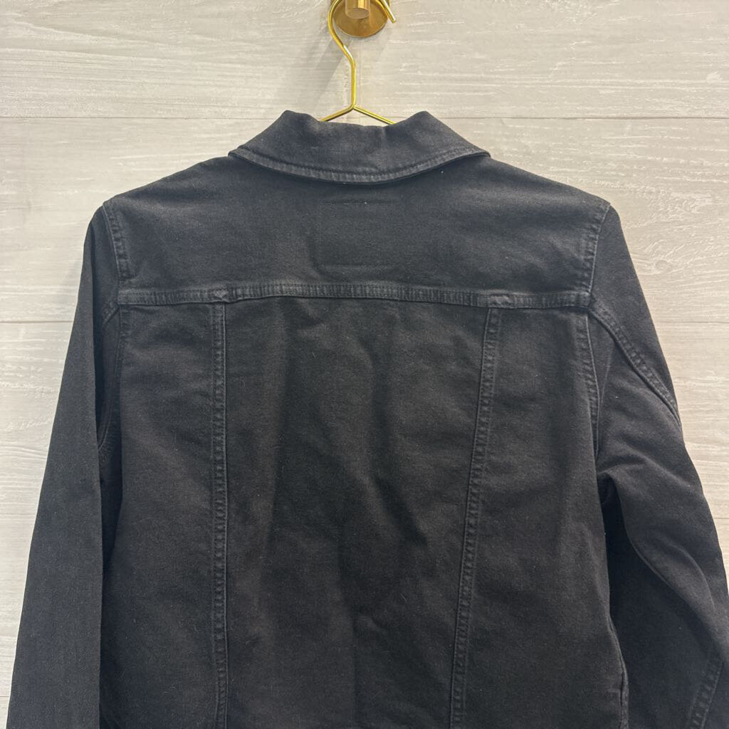 Levi Black Denim Jacket Large