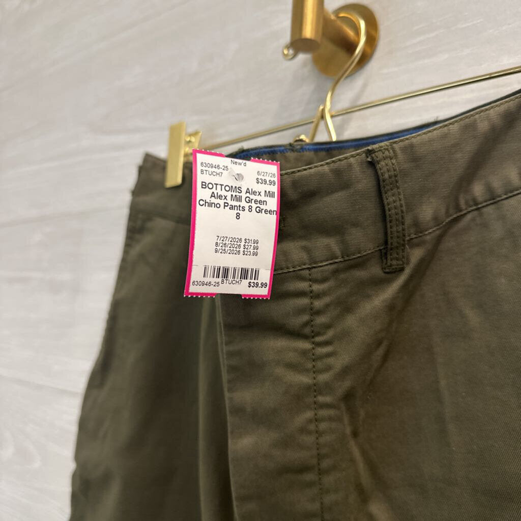 Alex Mill Green Chino Pants 8