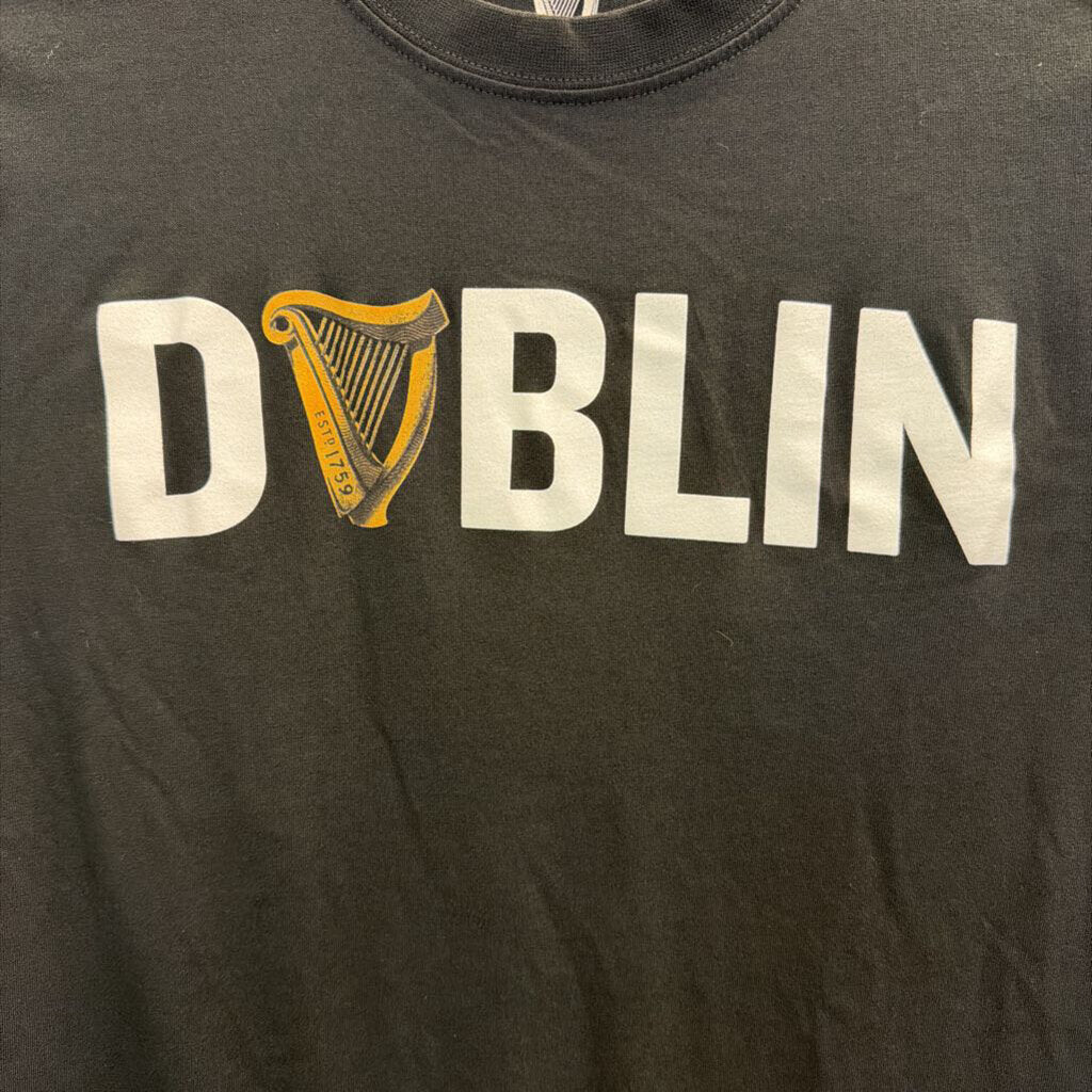 Guinness Black Dublin Short Sleeve Graphic Tee Extra Small