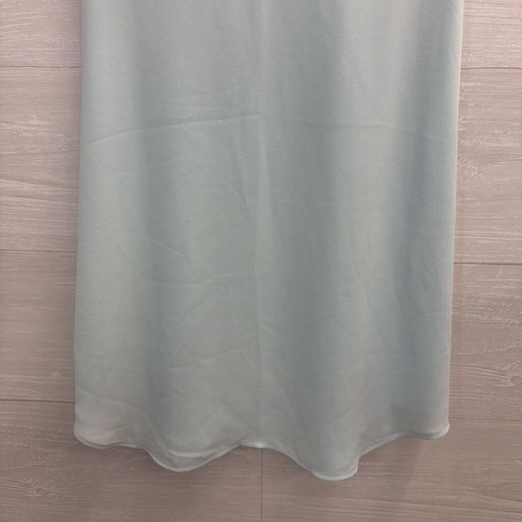 Loft Light Blue V Neck Tank Top Small