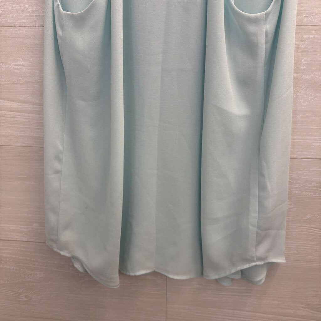 Loft Light Blue V Neck Tank Top Small
