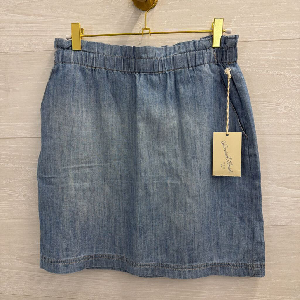 Light Blue Chambray Skirt Extra Small