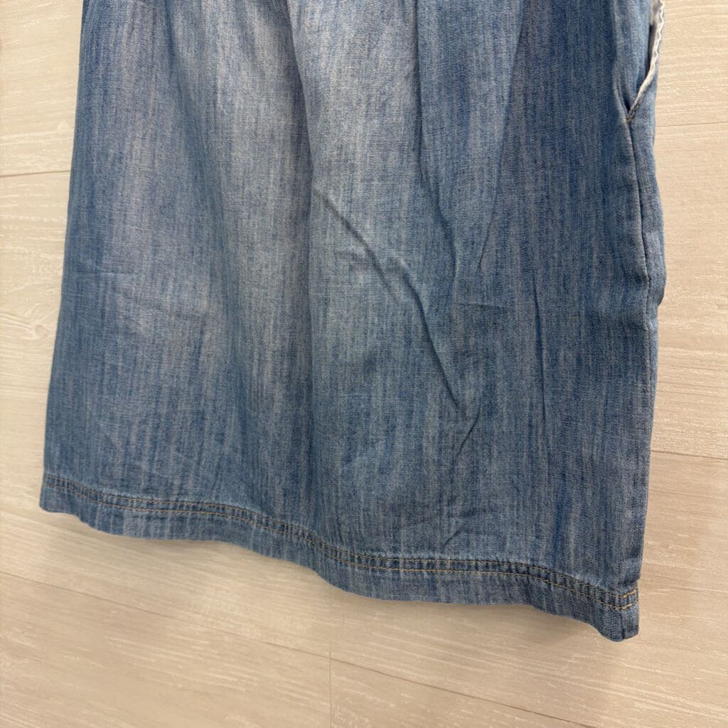 Light Blue Chambray Skirt Extra Small