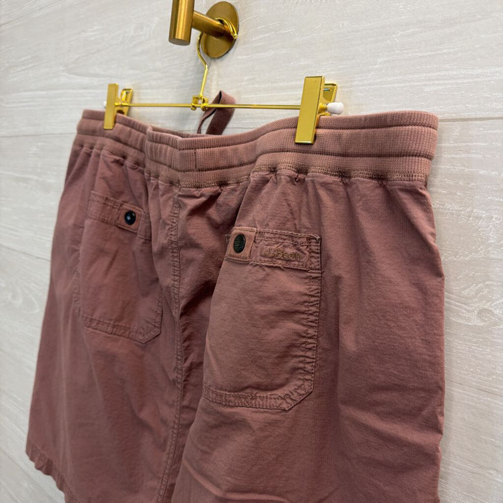 LL Bean Purple Skirt Large