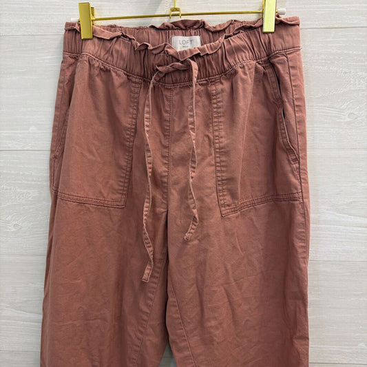 Loft Purple Jogger Pull On Pants Extra Small