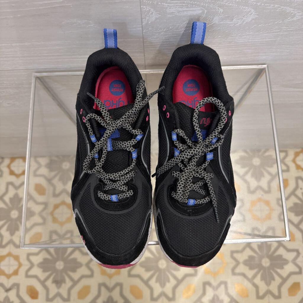 Ryka Black Sky Walk Trail Hiking Sneakers 8.5