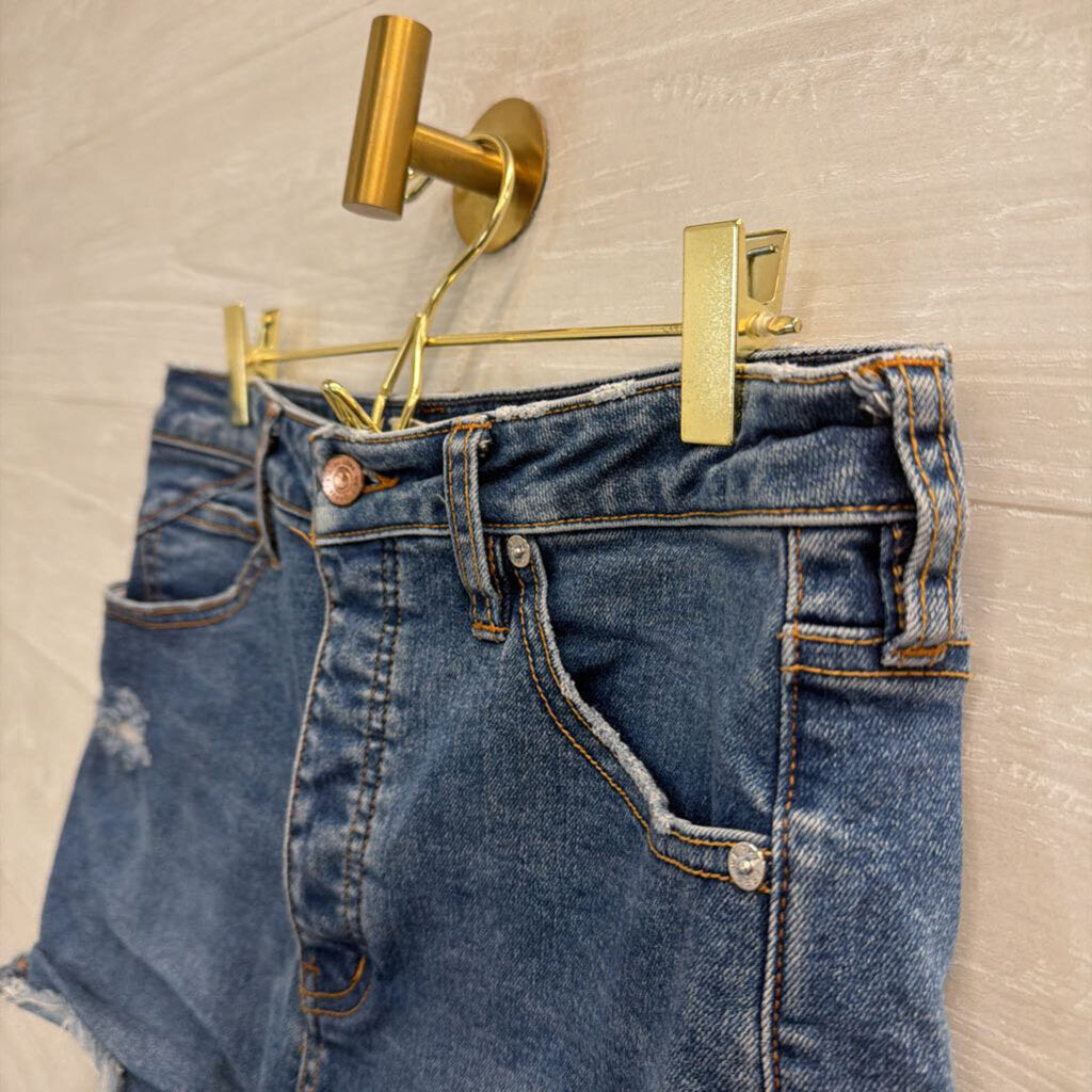We The Free Medium Wash Cut Off Denim Shorts 29