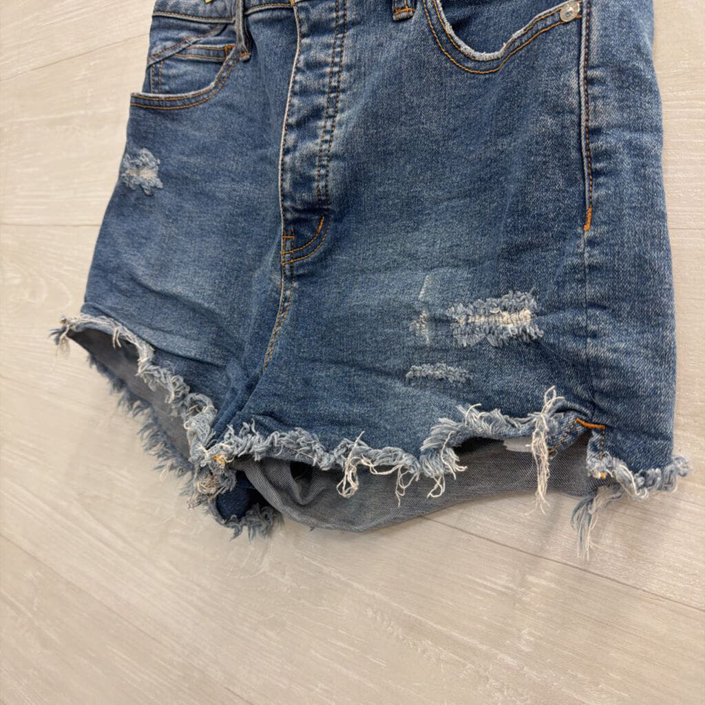 We The Free Medium Wash Cut Off Denim Shorts 29