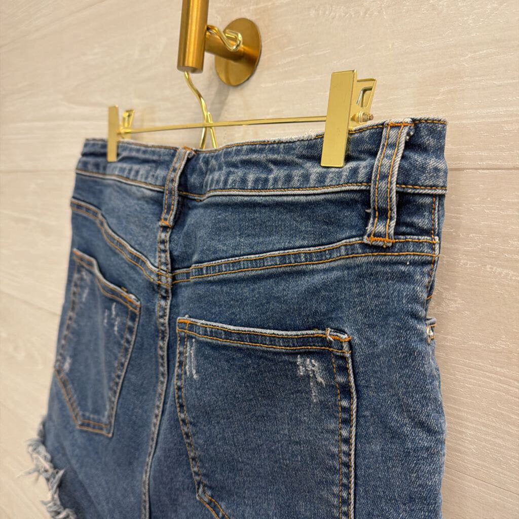 We The Free Medium Wash Cut Off Denim Shorts 29