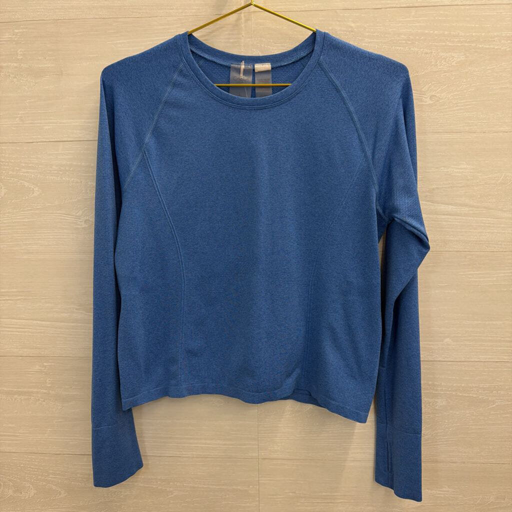 Calia Blue Long Sleeve Athletic Top Large