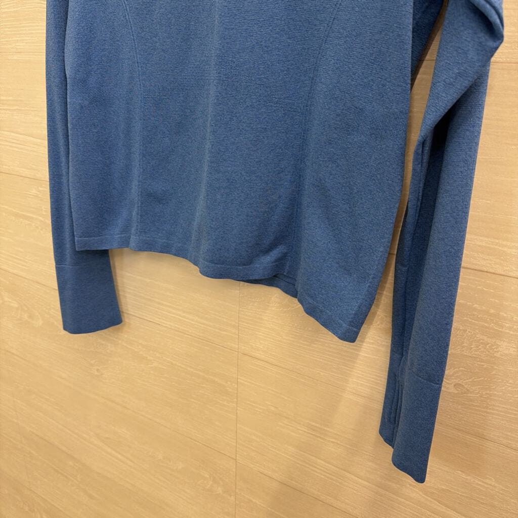 Calia Blue Long Sleeve Athletic Top Large