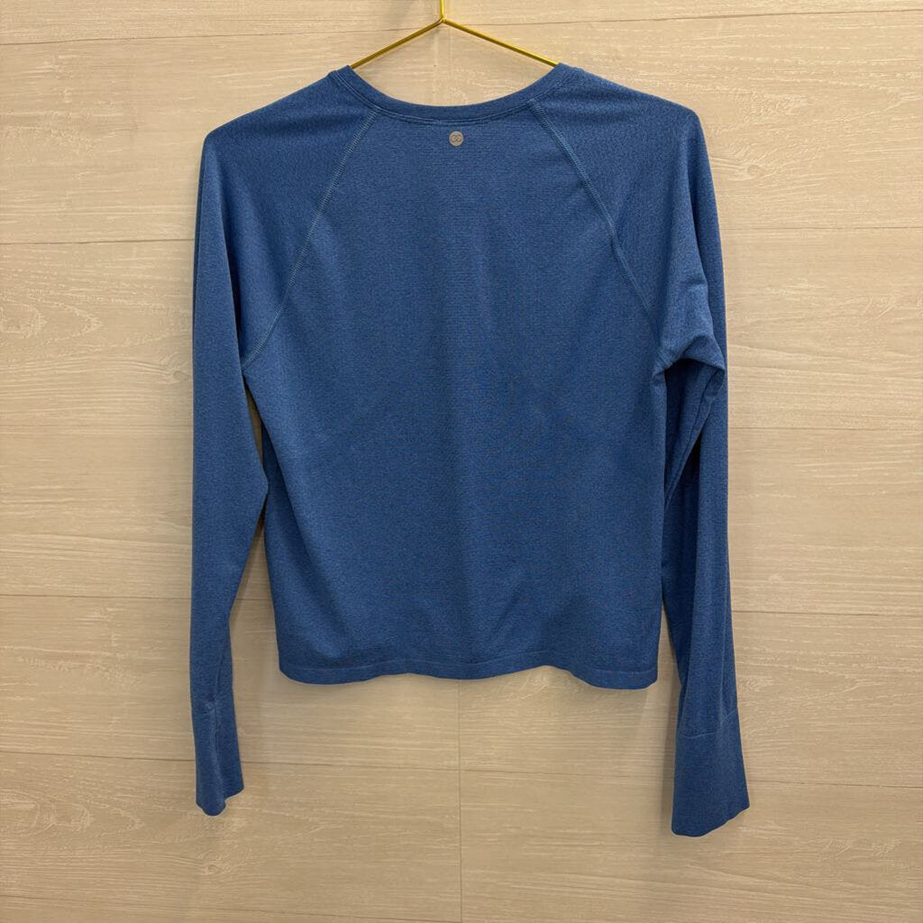 Calia Blue Long Sleeve Athletic Top Large