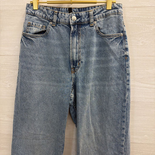 Divided Medium Wash Wide Leg Jeans 6