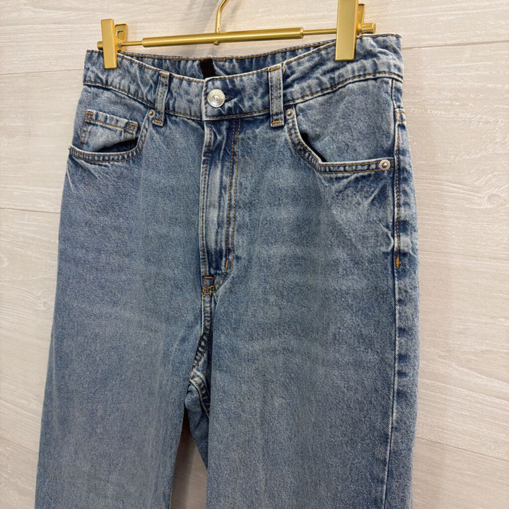 Divided Medium Wash Wide Leg Jeans 6