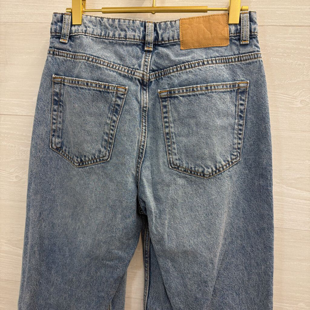 Divided Medium Wash Wide Leg Jeans 6