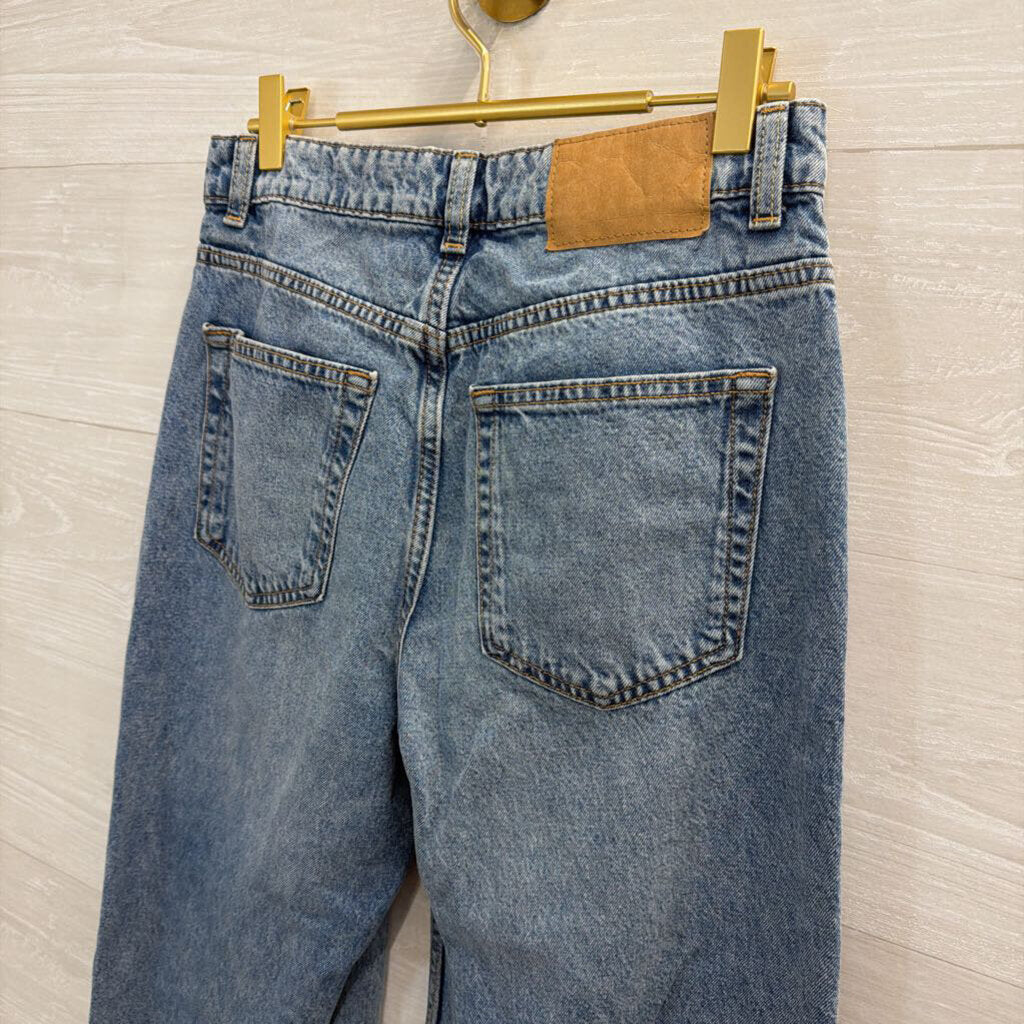 Divided Medium Wash Wide Leg Jeans 6